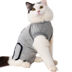 DOGLEMI Cat Recovery Suit for Small Medium Cats