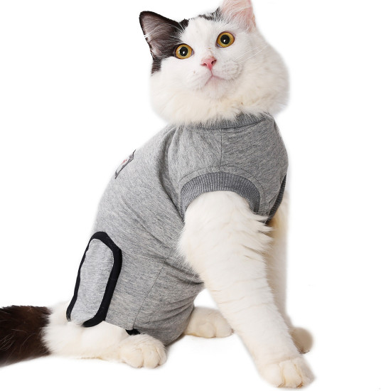 DOGLEMI Cat Recovery Suit for Small Medium Cats
