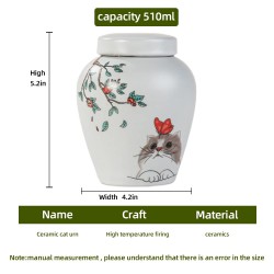 Ceramic Pet Urns For Cats